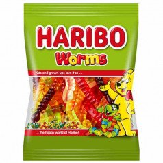 Желирани бонбони Haribo с червейчета 100гр