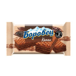Вафли боровец какао 3бр/33гр