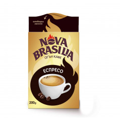Кафе Nova Brasilia Еспресо Gold 200гр