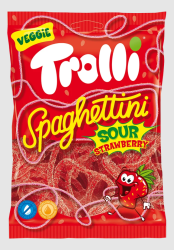 Жел.бонбони Trolli Spaghettini ягода 100гр