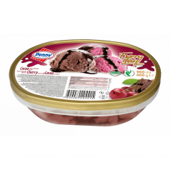 Сладолед Denny Everyday какао и череша 900 мл