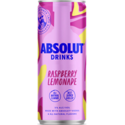 Алкох.напитка Аbsolut raspberry 0.25л