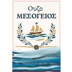 Узо Mesogios 2л