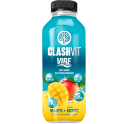 Вода Clashvit vibe манго и кокос 0.475л