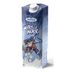 Прясно мляко Meggle Max 2,8%, УХТ, 1 л.