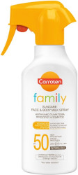 Мляко слънцез.Carroten Family SPF 50 270мл