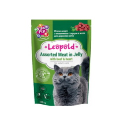 Храна leopold коте говеждо в желе 100гр
