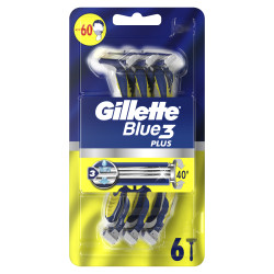 Самобр.Gillette Blue3 Plus Yellow 6бр