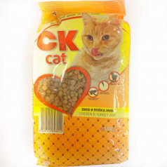 Котешка храна ОК Cat пиле 500 гр 