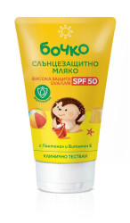 Слънцезащитно мляко Бочко SPF50 150 ml
