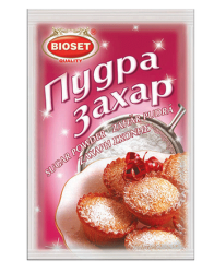 Пудра захар Биосет 200 гр