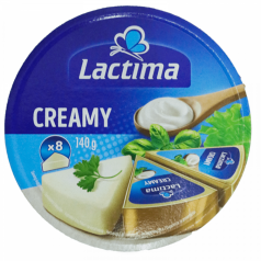 Топено сирене Lactima 140гр