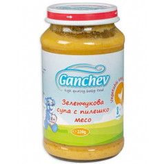 Пюре Ganchev Зеленчукова Супа с Пилешко Месо 220 гр