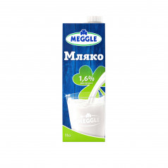 Прясно мляко Meggle 1.6% УХТ 1л