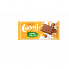 Шоколад Roshen Lacmi, млечен с натрошени лешници 90 гр.