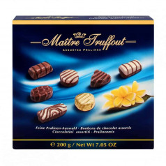 Шоколадови Бонбони  Асорти Maitre Truffout 200гр