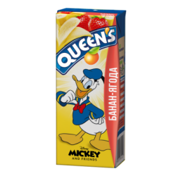 Плод.напитка Queen`s Банан и Ягода 200мл