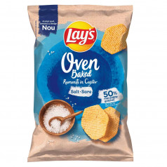 Печен чипс Lays със сол 125 гр