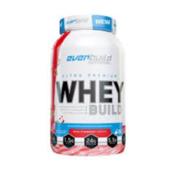 Ultra premium whey bulid banana strawberry