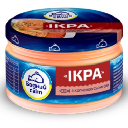 Хайвер с пушена сьомга 160гр