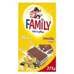 Вафли Family Ванилия 375гр