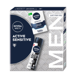 Подаръчен к-т Nivea Men Active Sensitive