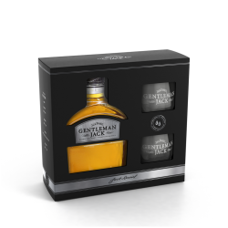 Уиски Gentleman Jack 0.7л + 2 чаши 