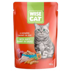 Храна Wise cat заек в сос 100 гр
