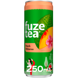 Студен чай Fuzetea праскова кен 0.25л