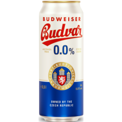 Бира budweiser 0.0% кен 0.5л