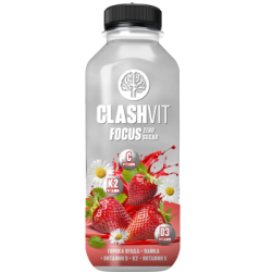 Вода Clashvit focus ягода/лайка 0.475л