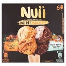 Сладолед Nuii Тексан/Ню Йорк 6х55мл