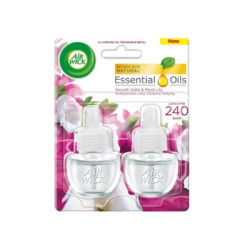 Аром.Air Wick Ел.пълн.Дуо Сатен/Лилия 19мл