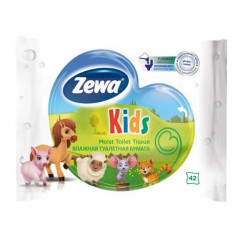 Влажна тоалетна хартия Zewa Kids 42 броя