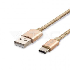 Тип C USB Кабел Злато "Platinum" 1метър