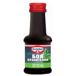 Боя Dr. Oetker за сладкиши зелена 30 мл