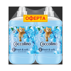 Омекотител Coccolino Синьо петно 2х1,7л