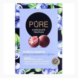 Ш.б.pure трюфели боровинки/йогурт 148гр