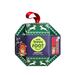 Зелени чорапи с памук 35-38 Foottopia 2бр