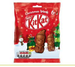 Дядо Коледа Kit-Kat в плик 66гр