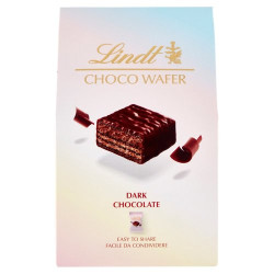 Вафлички Lindt тъмен шоколад 130гр