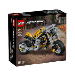 Lego technic 42225  жълт мотоциклет