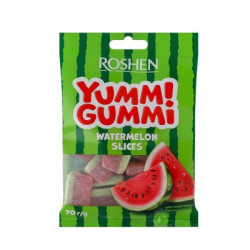 Бонбони жел.yummi gummi диня 70гр