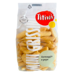 Гризини титини сирене/пипер 120гр