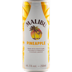 Алкох.напитка Malibu pineapple 0.25л