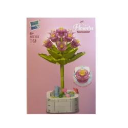 Конструктор цветя с кристални е-ти