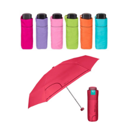 Чадър дамски мини авт.изчистен perletti