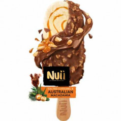 Сладолед Nuii солен карамели и австралийска макадамия 68 гр