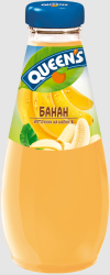 Плодова напитка Queen`s Банан 250мл