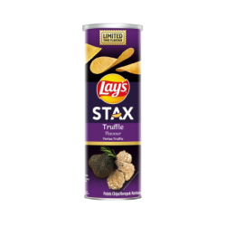 Чипс lays stax черен трюфел 90гр